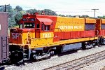 Southern Pacific MK TE70-4S #7032 a U25B rebuilt by MK with a Sulzer prime mover.